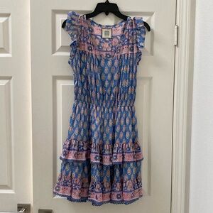 Bell Cotton Silk Dress S